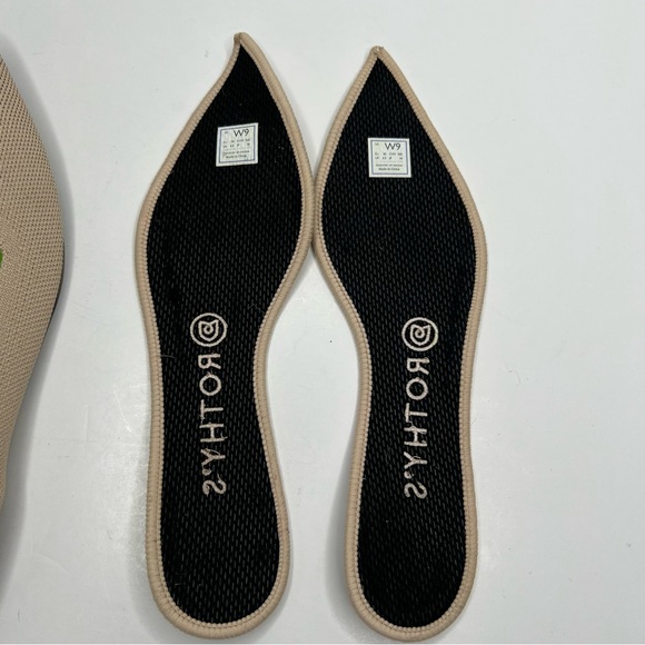 Rothy’s The Point Ballet Flat in Ecru Size 9 - Picture 15 of 16